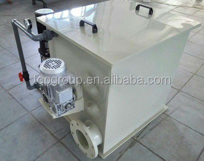 PP PVC Material Recirculating Aquaculture Drum Filter for Indoor Koi Pond Ras System