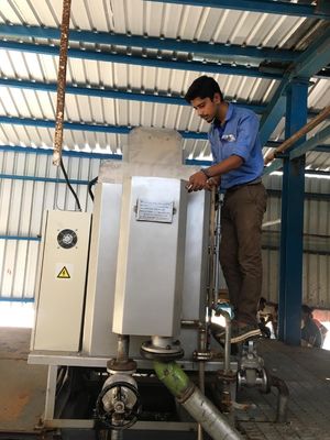 TPDL Wastewater Treatment Multi-Plate Screw Press for Stainless Steel 380V Dewatering