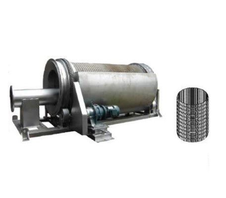 Industrial Wastewater External Feed Water Drum Filter with Electric Auto Control PLC Siemens