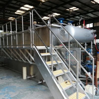 Stainless Steel 304 Daf Dissolved Air Flotation Machine for Waste Water Treatment