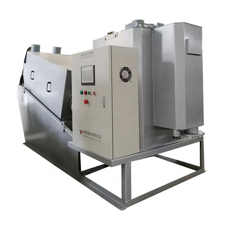 TPDL Multi Disc Sludge Dewatering Machine 1000*600*700mm and for Wastewater Treatment