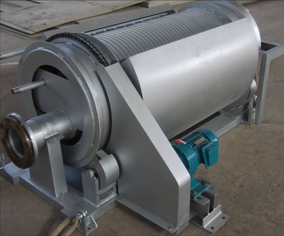 1500 Kg Weight TPO Outward Water Drum Filter Solid Liquid Separation Equipment